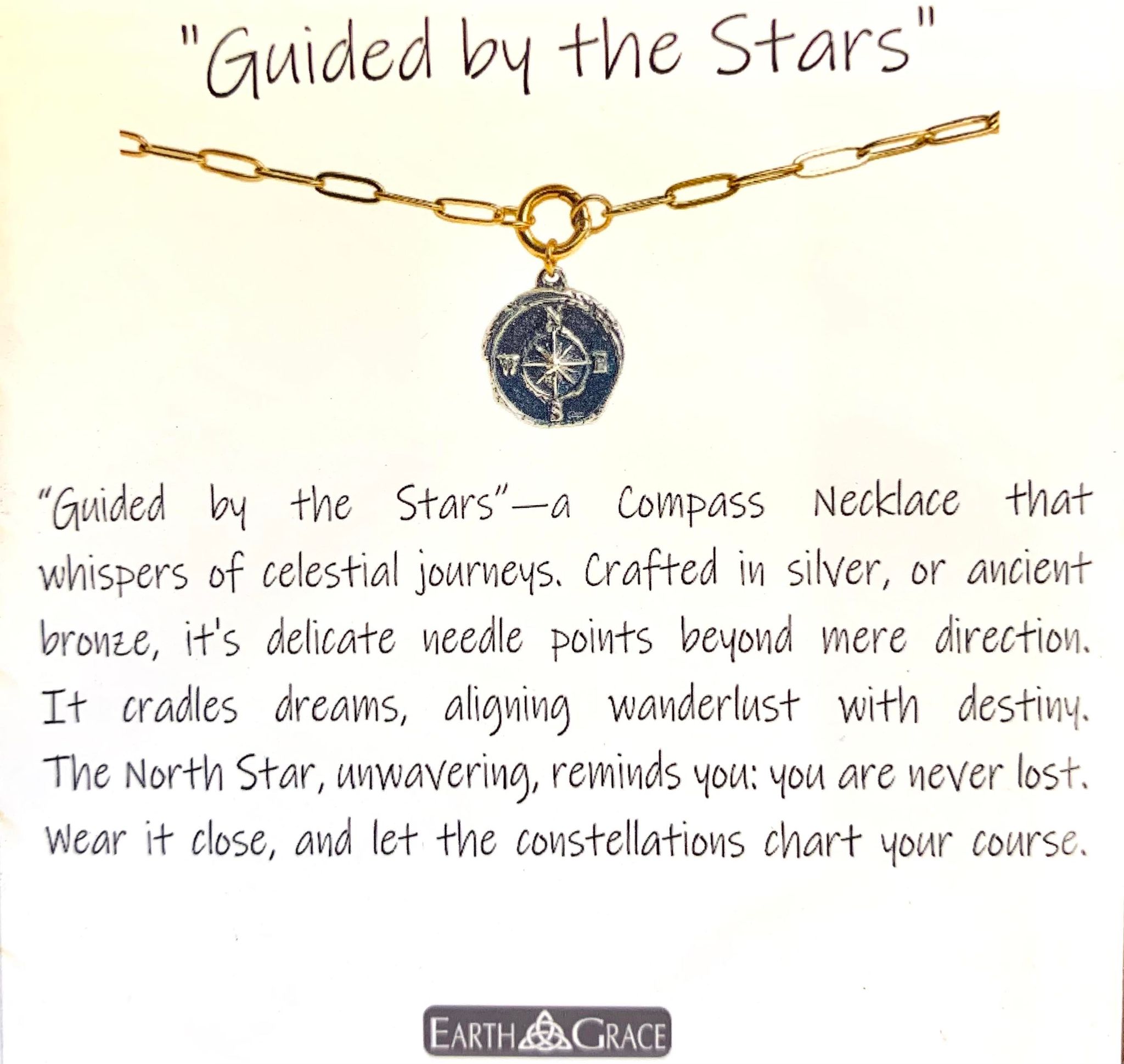 Earth Grace Artisan Jewelry Guided by the Stars Necklace