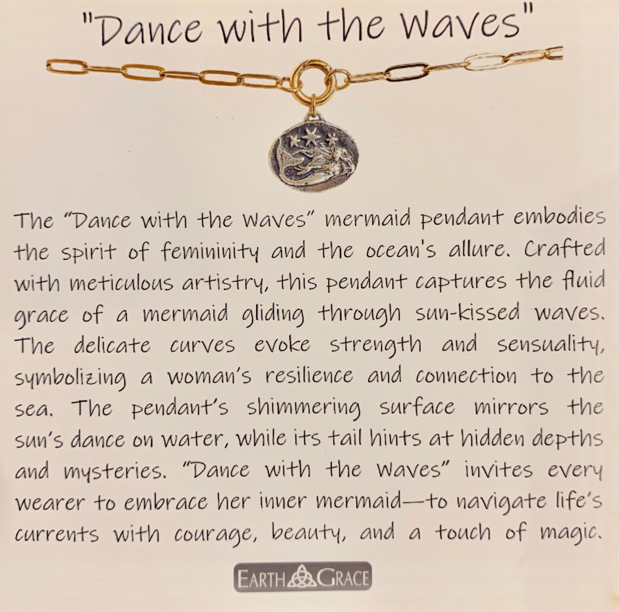 Earth Grace Artisan Jewelry Dance with the Waves Necklace