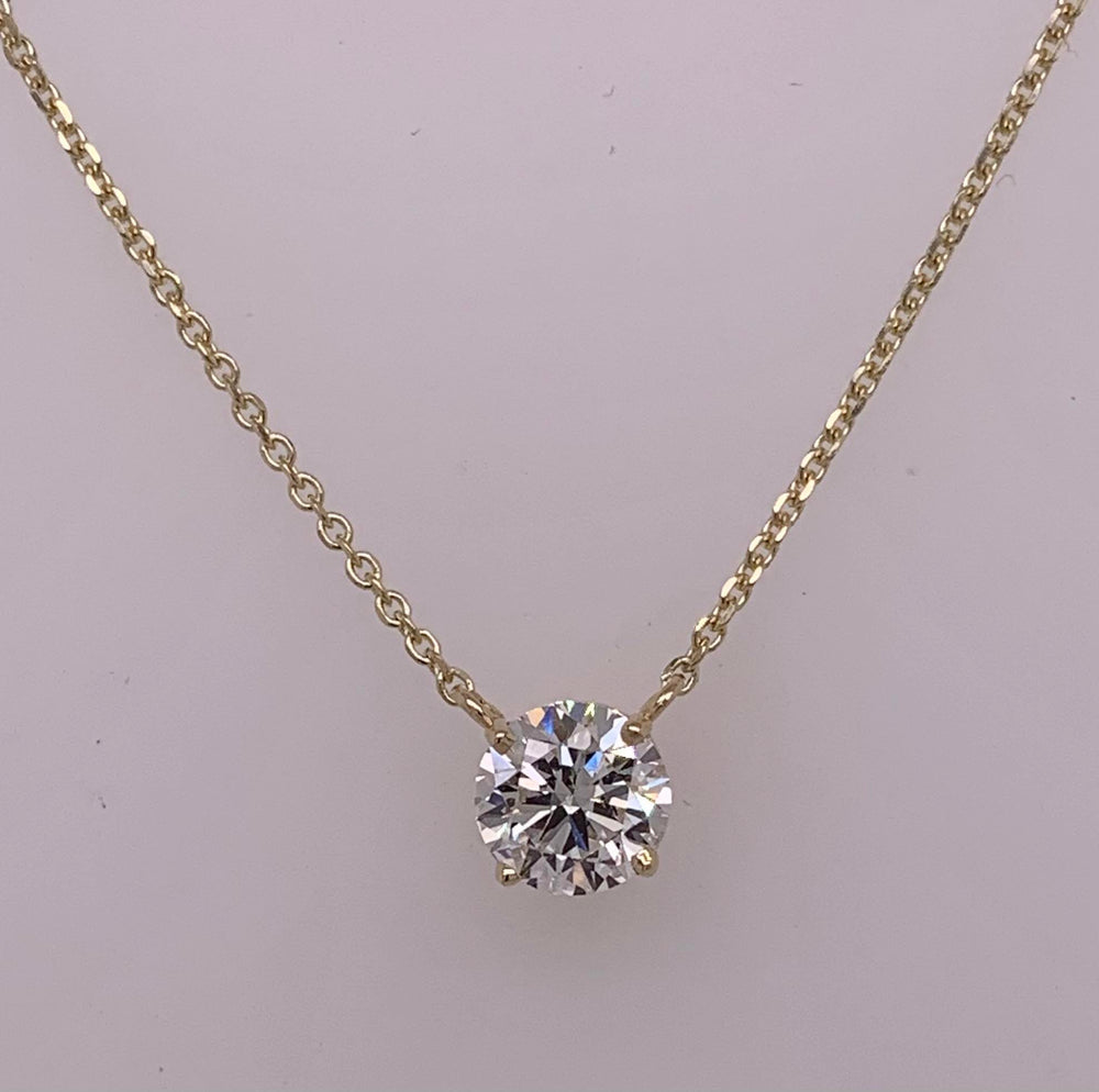 1.00 CT LAB Diamond Pendant