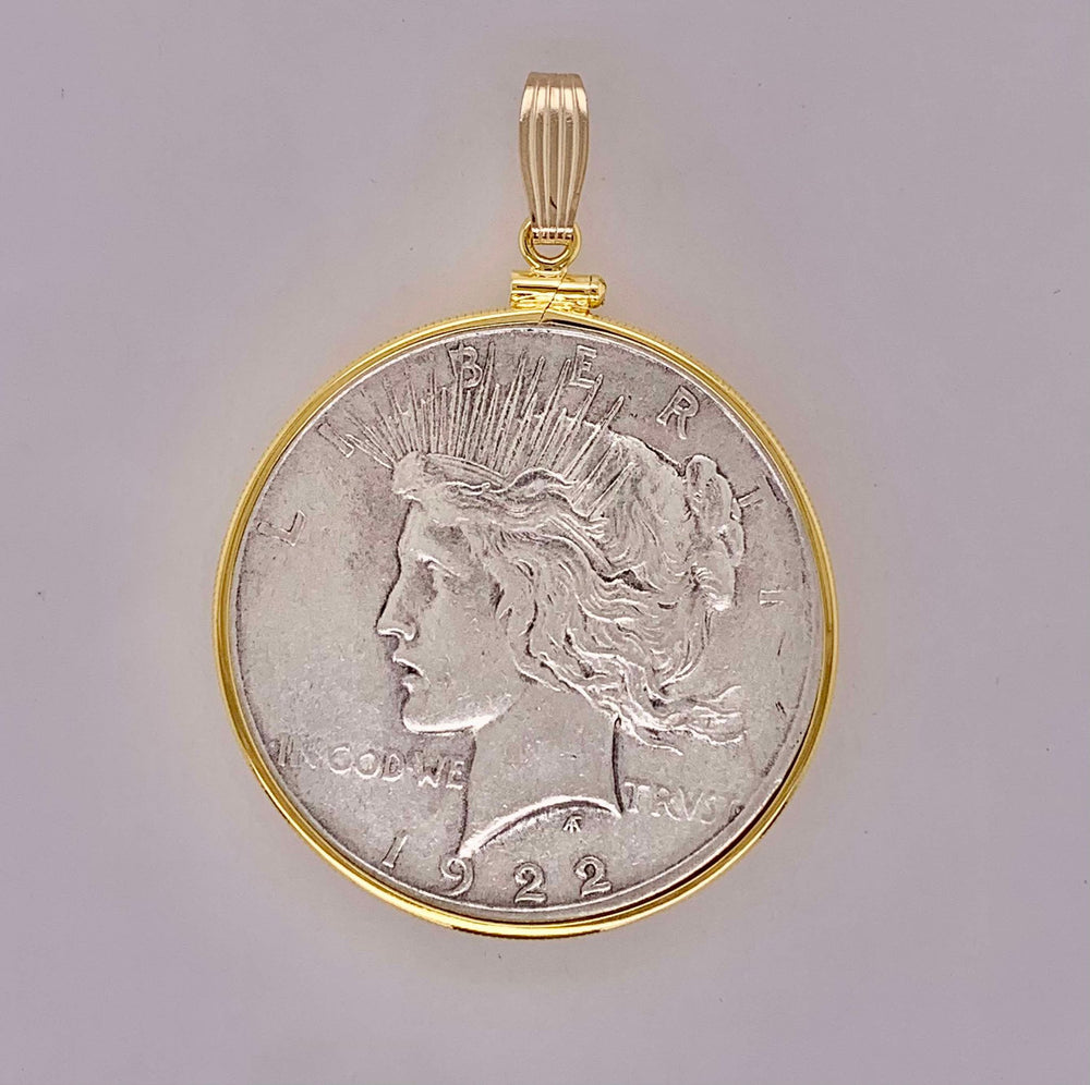 1922 Silver Dollar Pendant