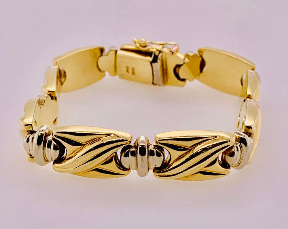 Estate 14K Two-tone Bracelet