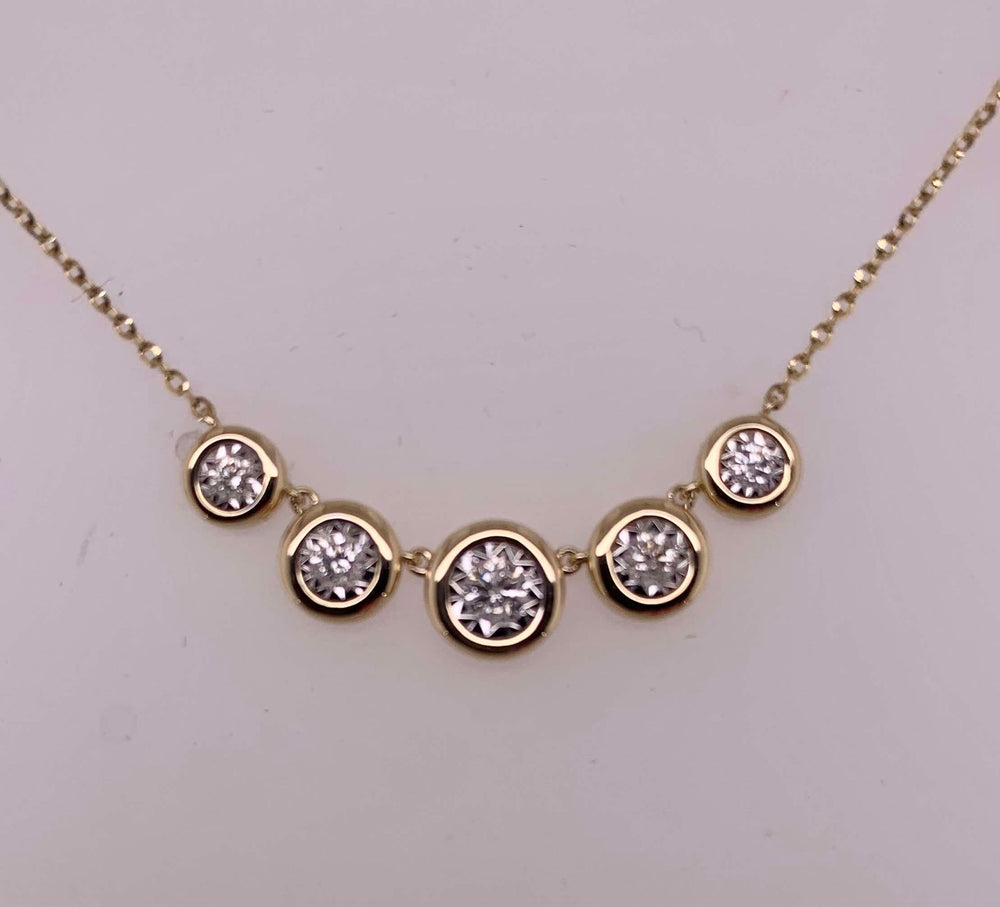 14K Diamond Necklace