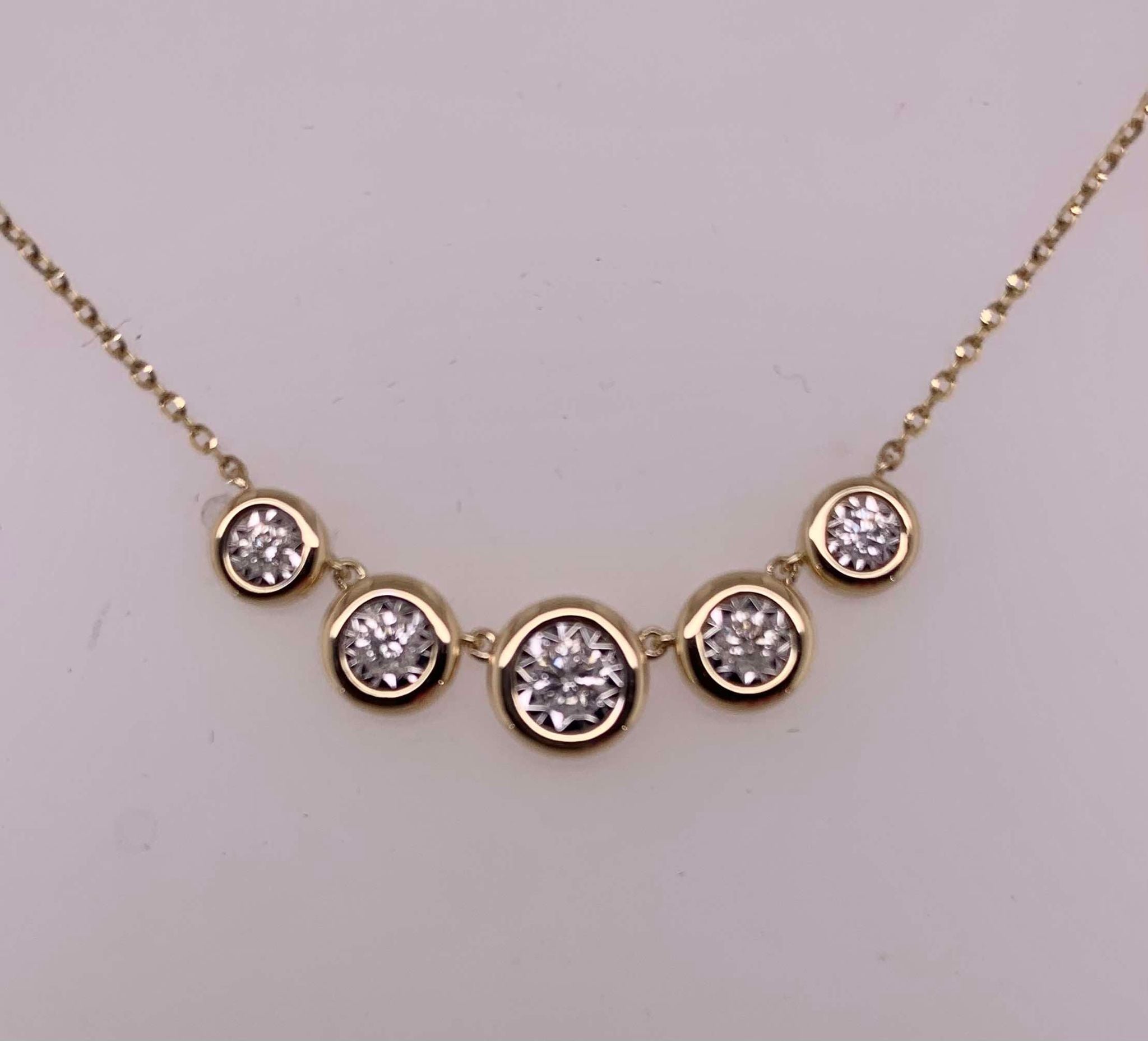 14K Diamond Necklace