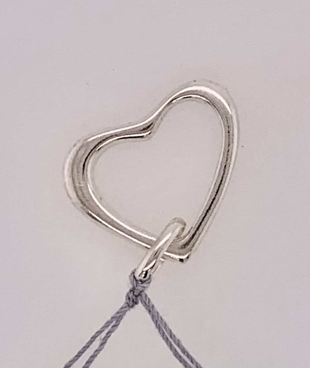 Estate Sterling Silver Heart Charm