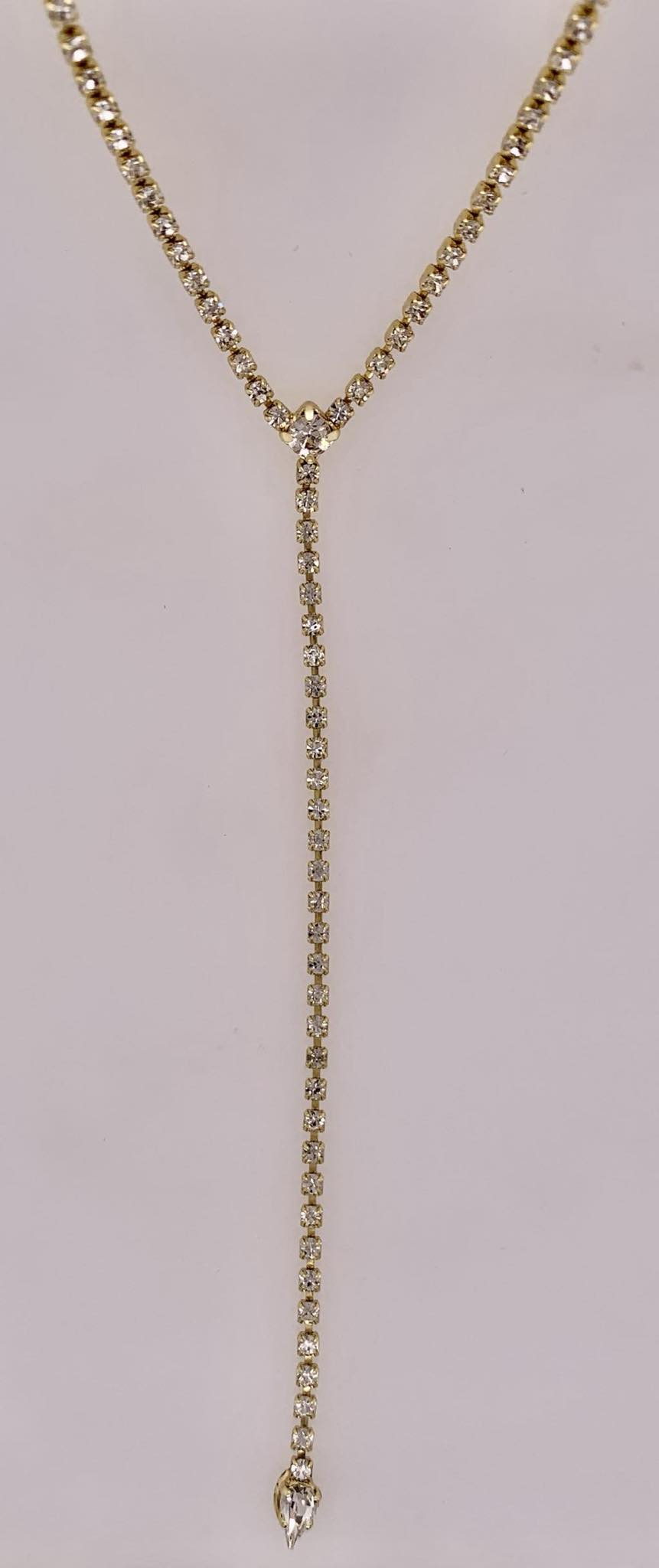 Mini Lena Lariat Long Necklace