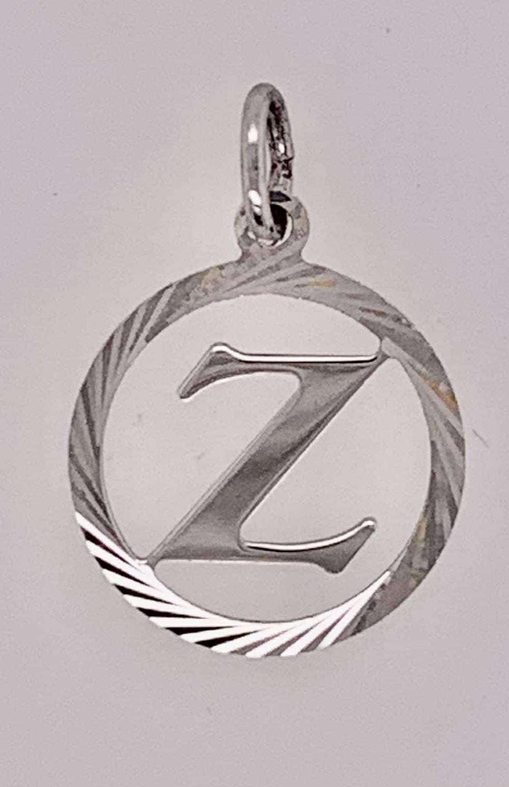 Sterling Silver "Z" Initial Charm