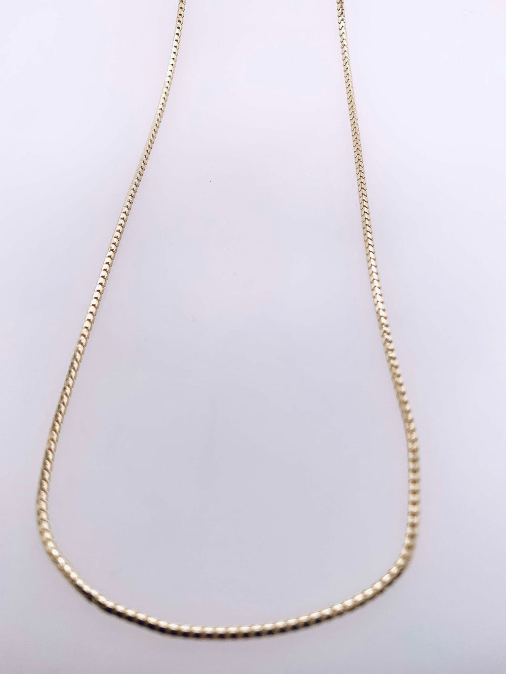 14K Gold Ice Chain