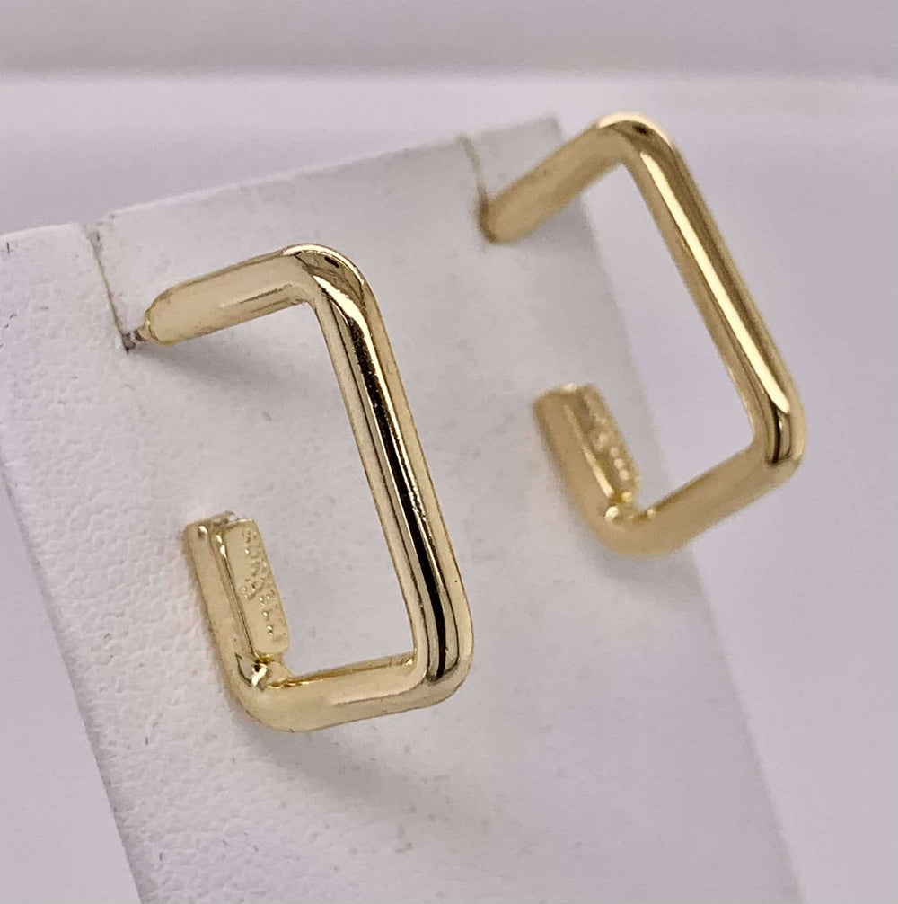 Geo Mini Hoop Earrings