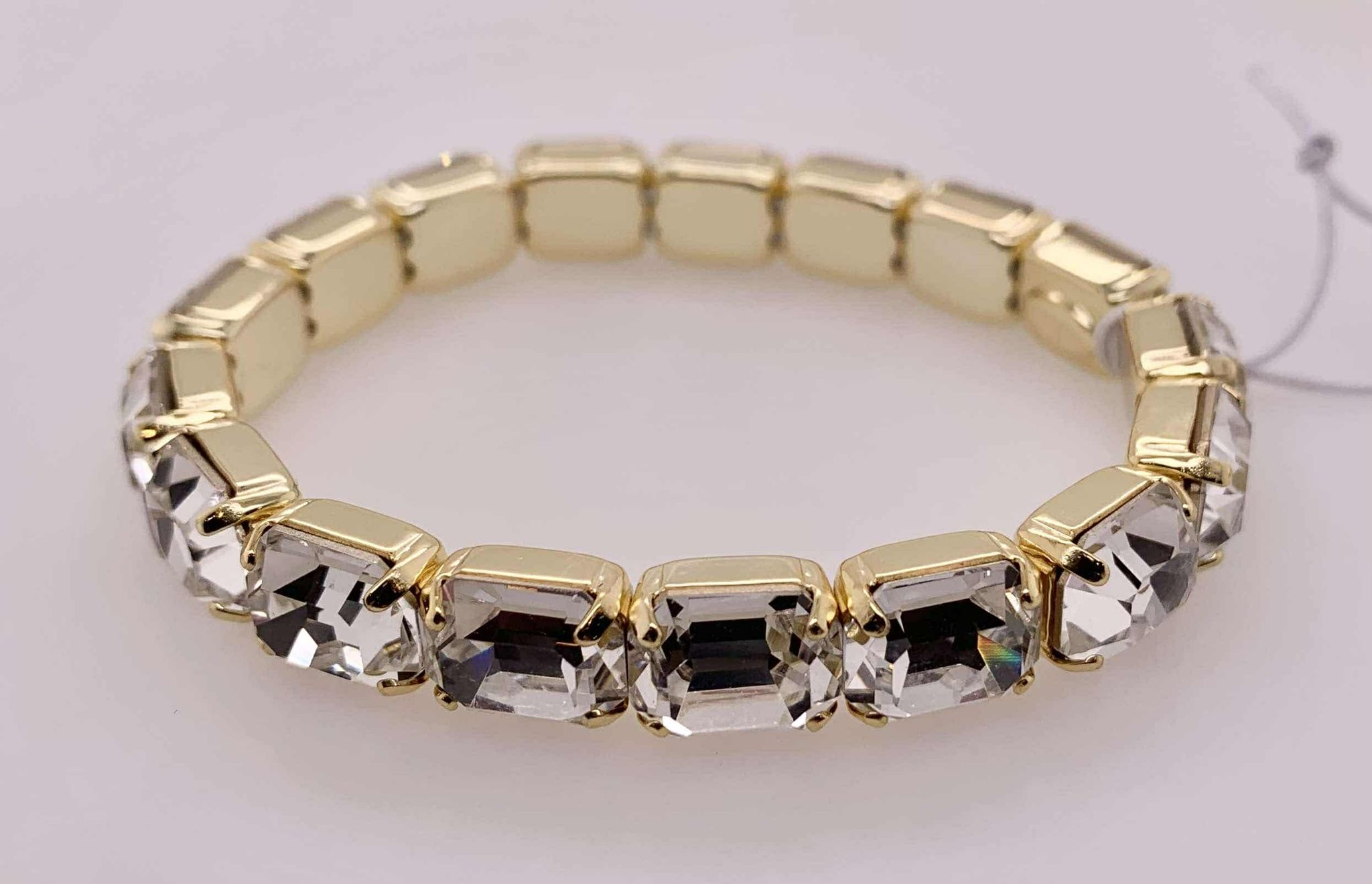 Sorrelli Easton Emerald Cut Stretch Bracelet
