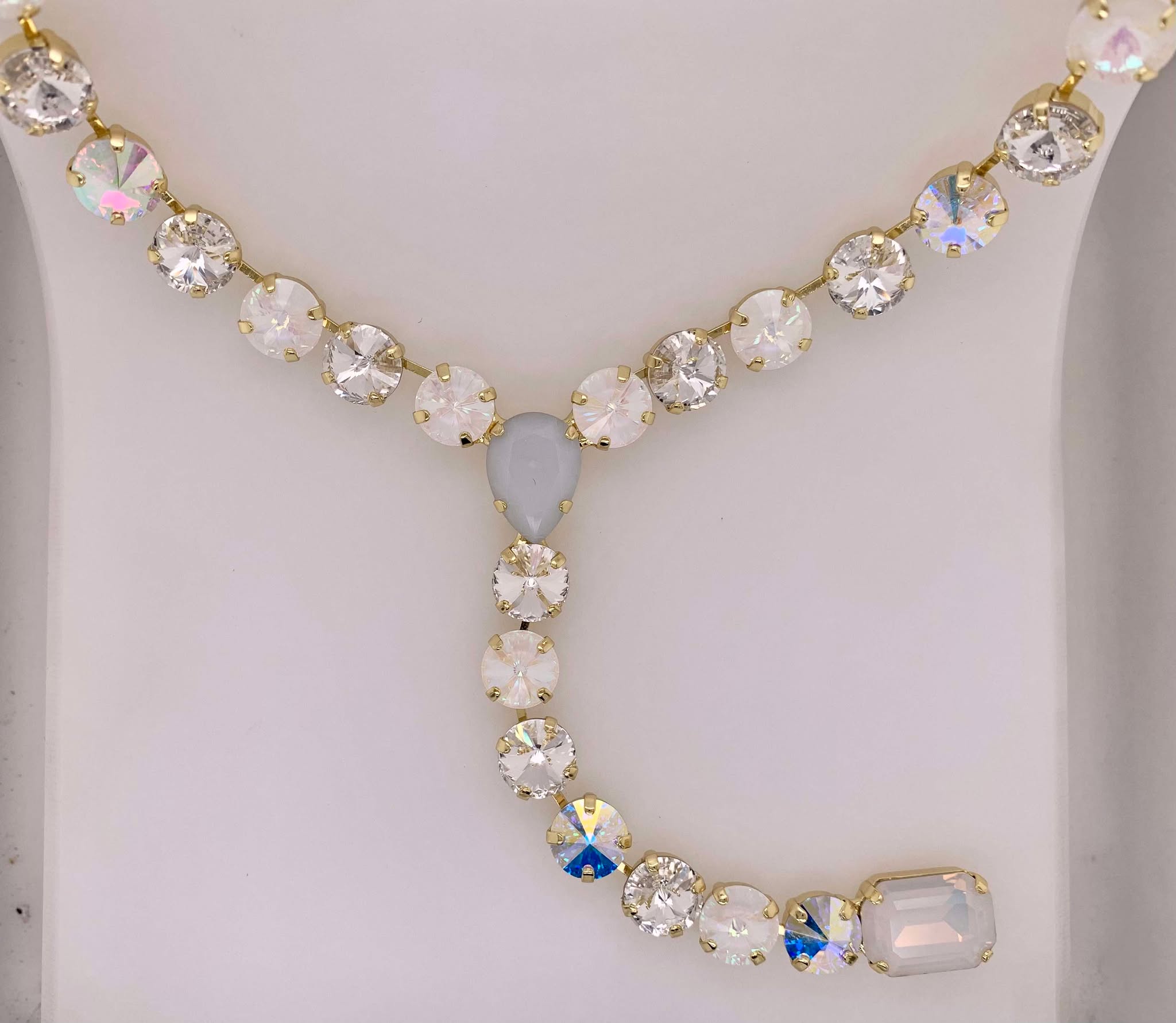 Lucille Lariat Statement Necklace