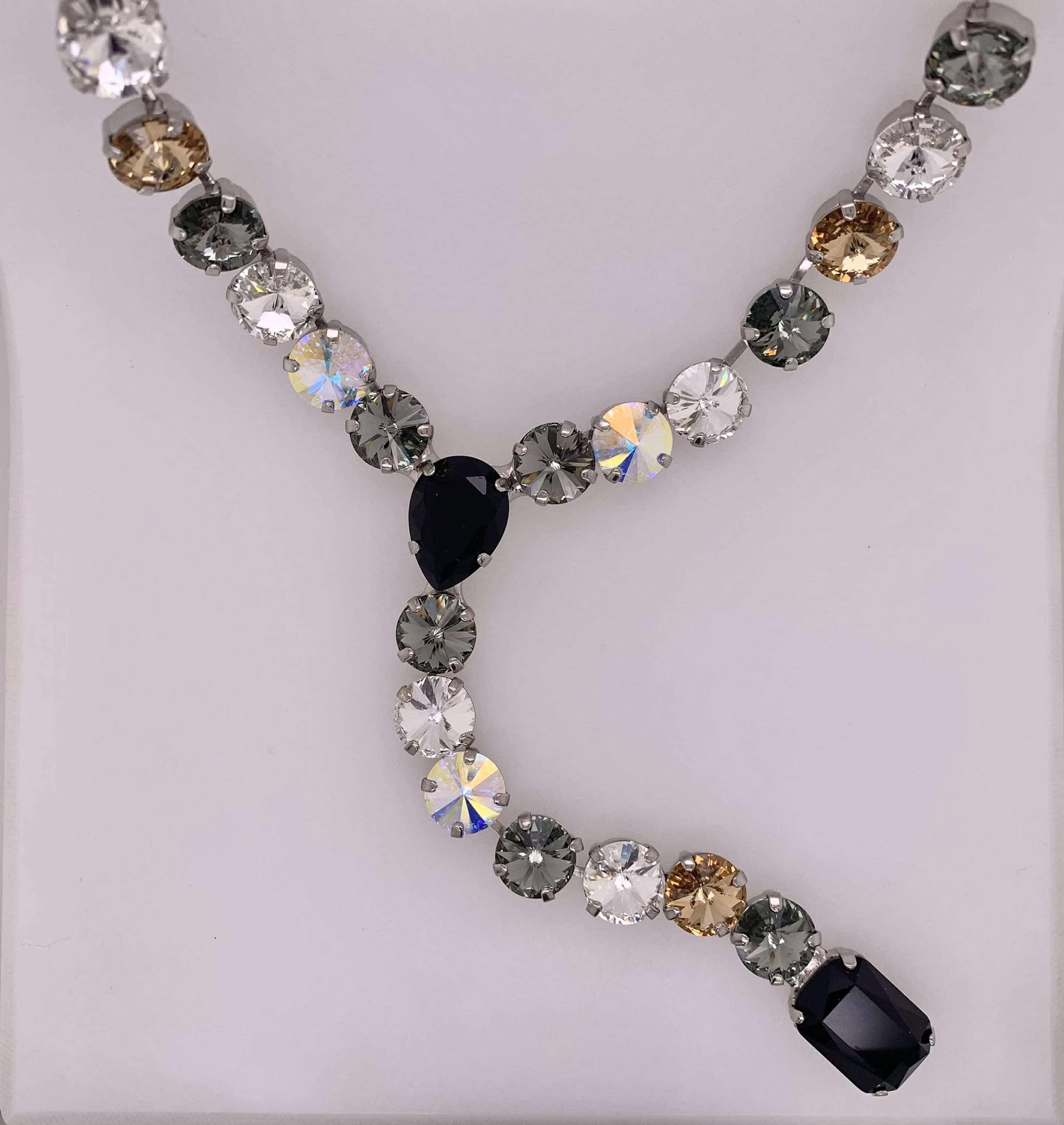Lucille Lariat Statement Necklace