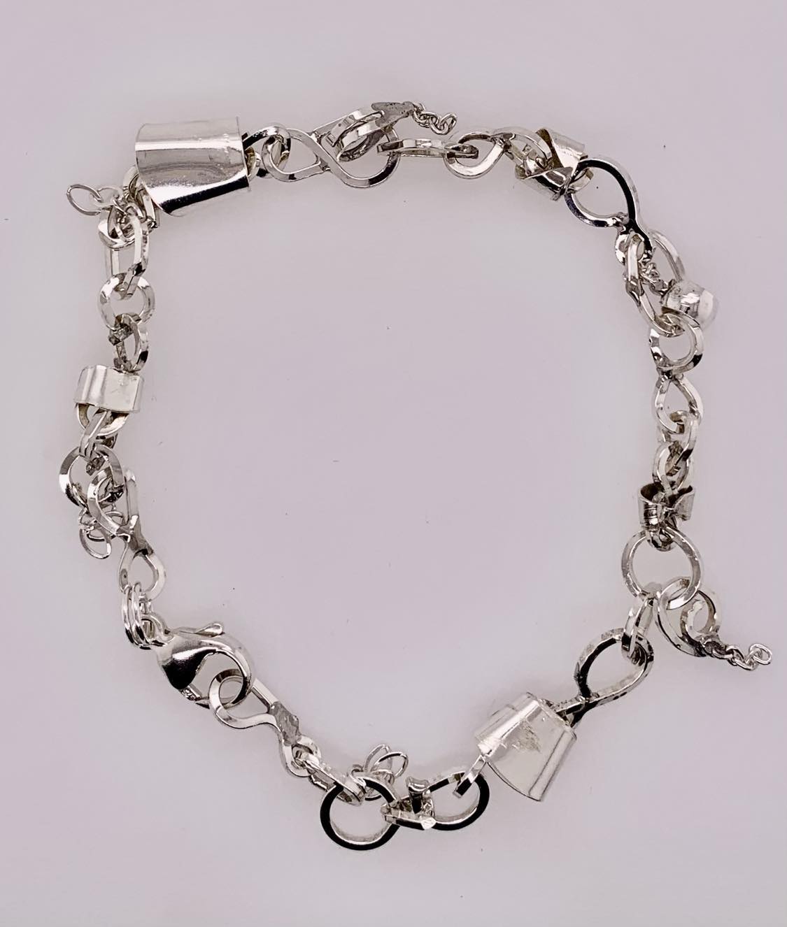 Custom Design Sterling Silver Bracelet