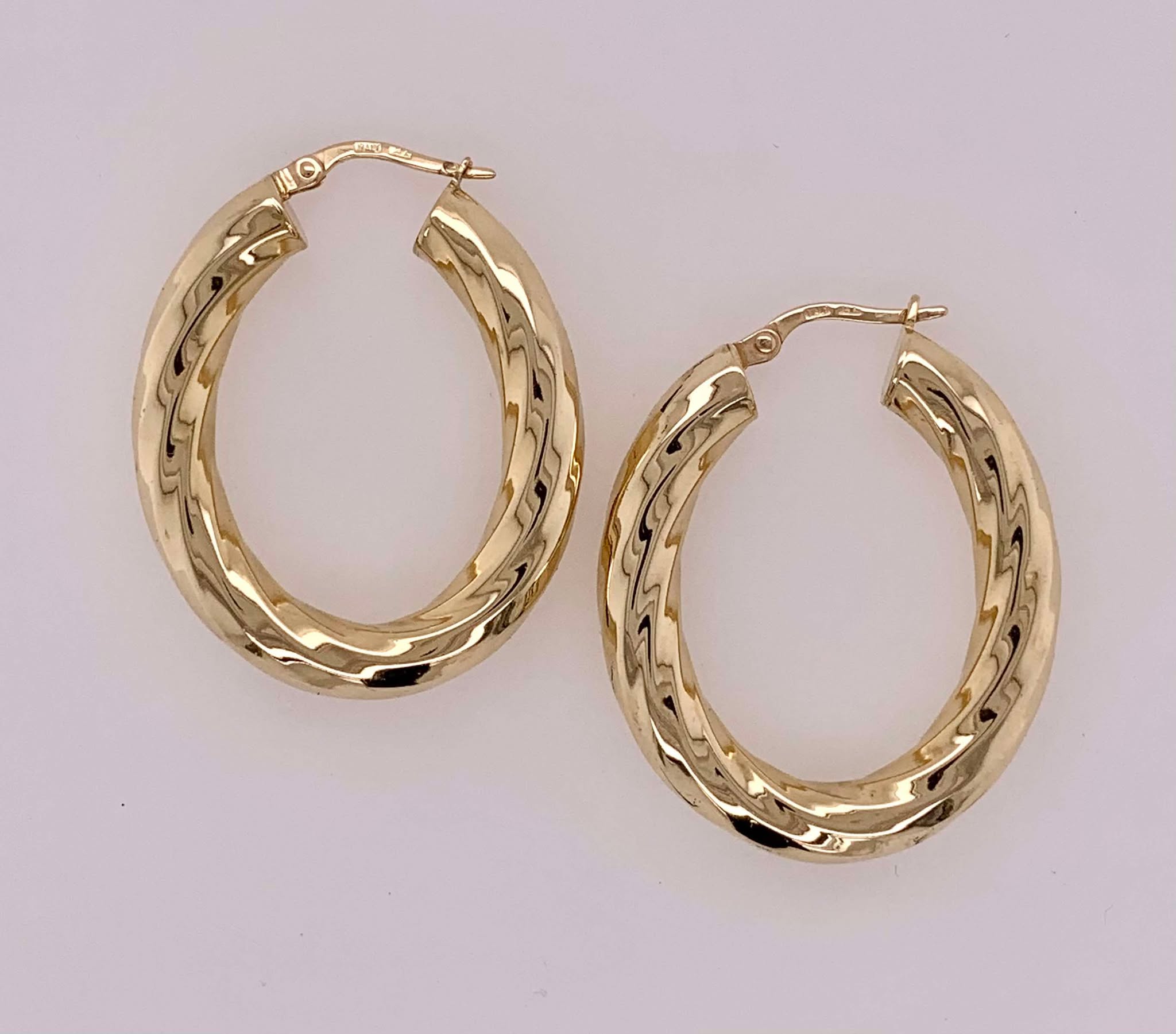 14K Hoop Earrings