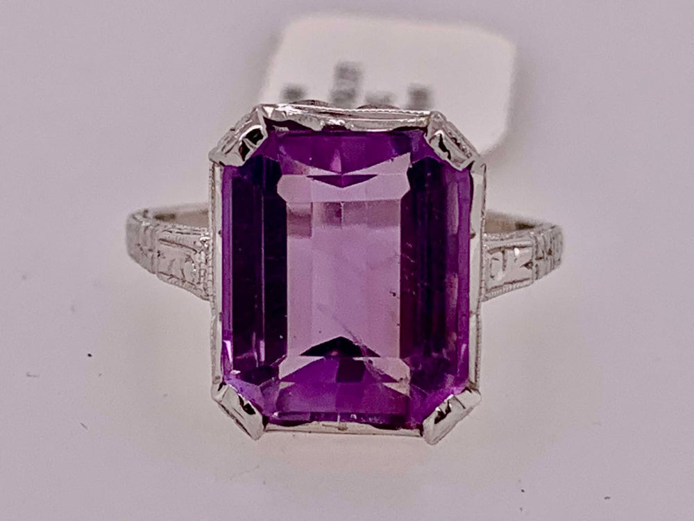 14K Estate Amethyst Ring