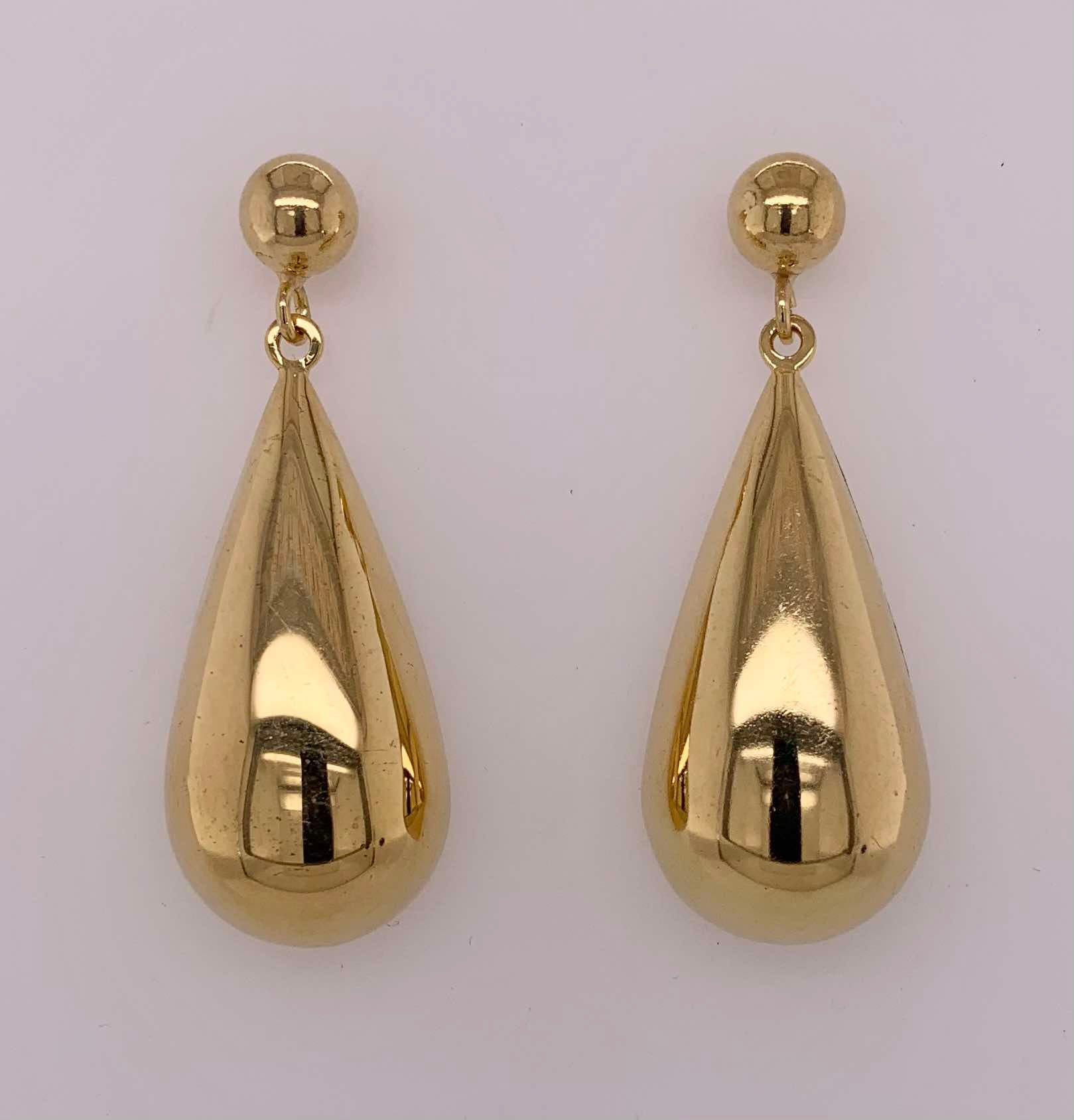 Puffed Dangle Earrings