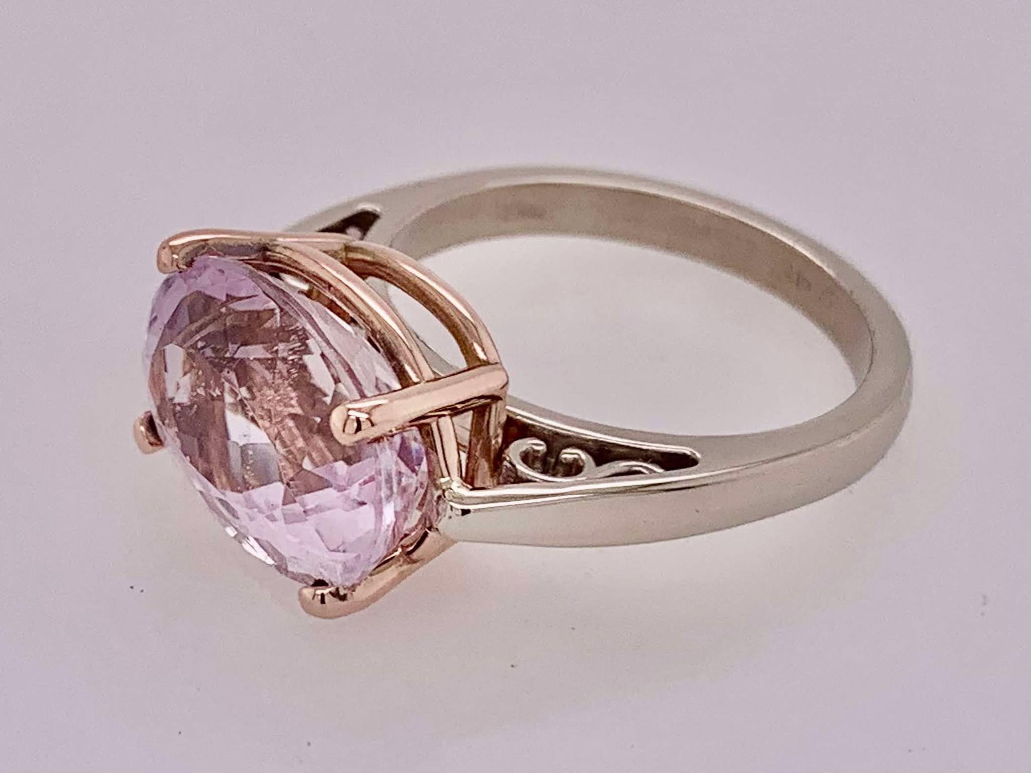 14K Kunzite Ring