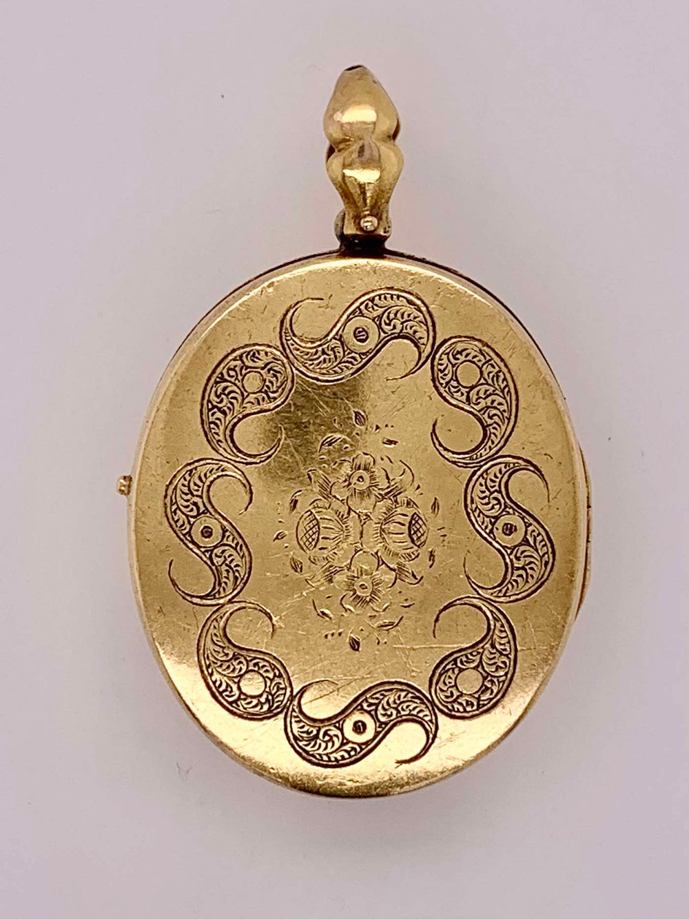 14K Estate Locket