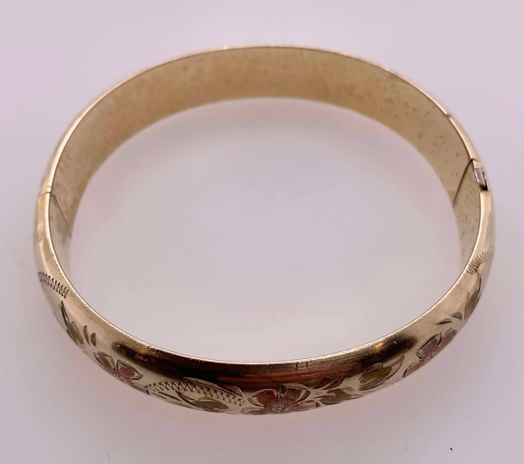 Vintage Estate Gold Filled Bangle