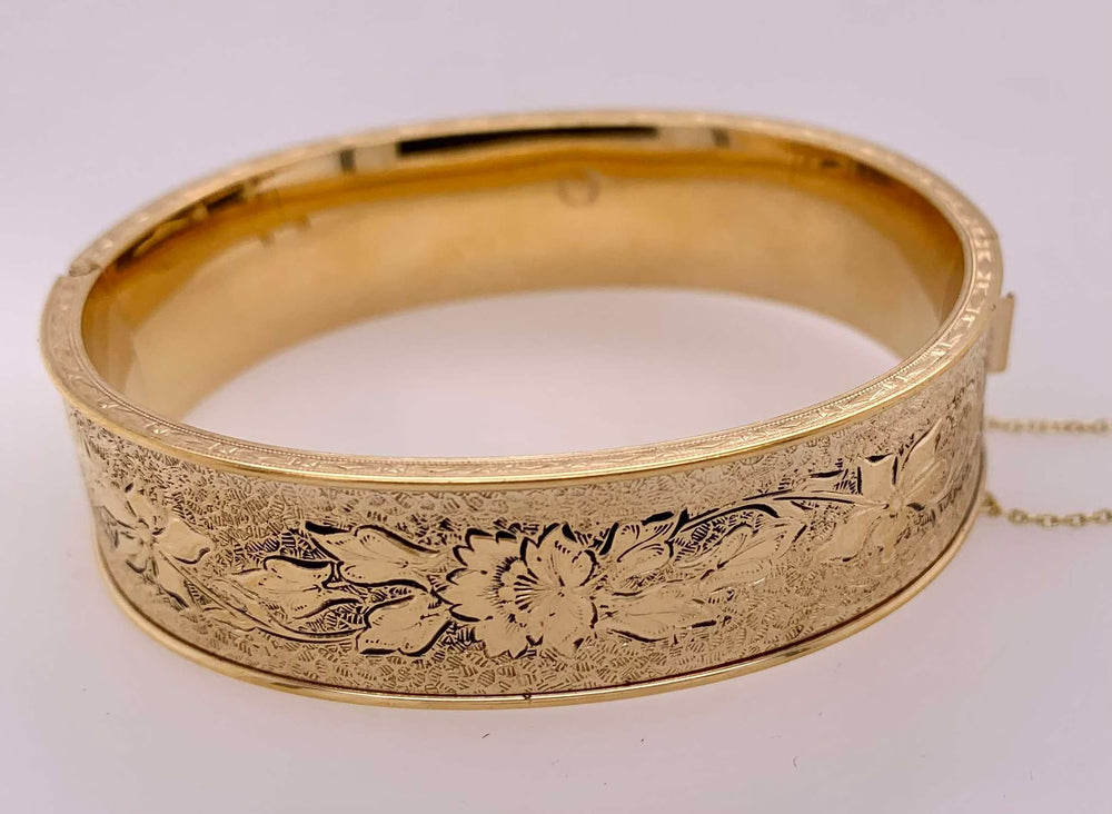 Vintage Estate Gold Filled Bangle