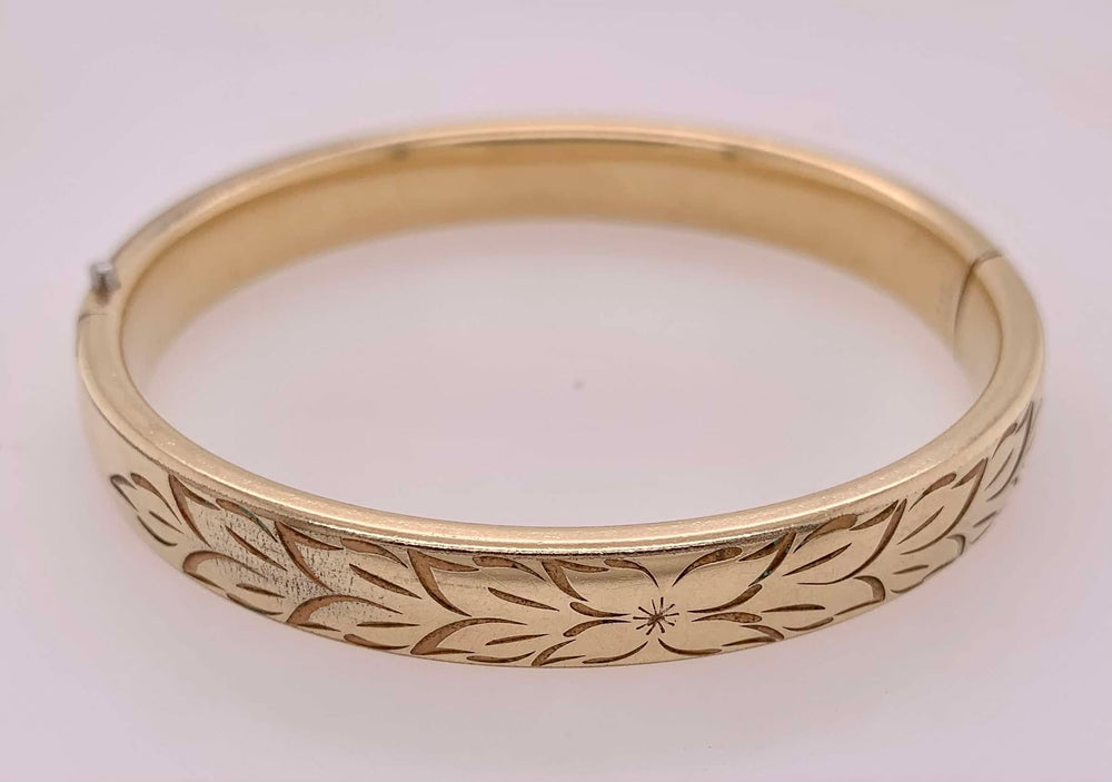 Vintage Estate Gold Filled Bangle