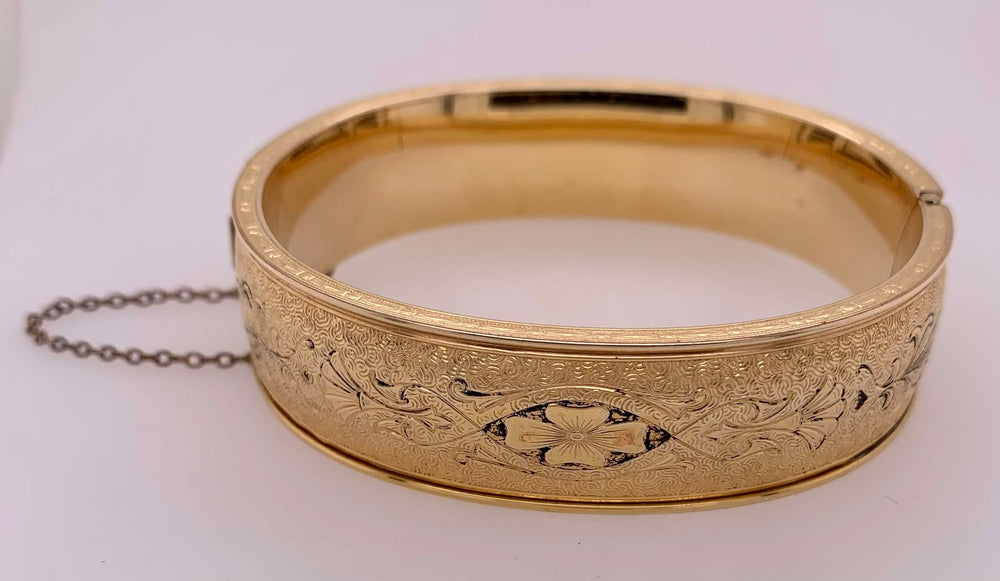 Vintage Estate Gold Filled Bangle