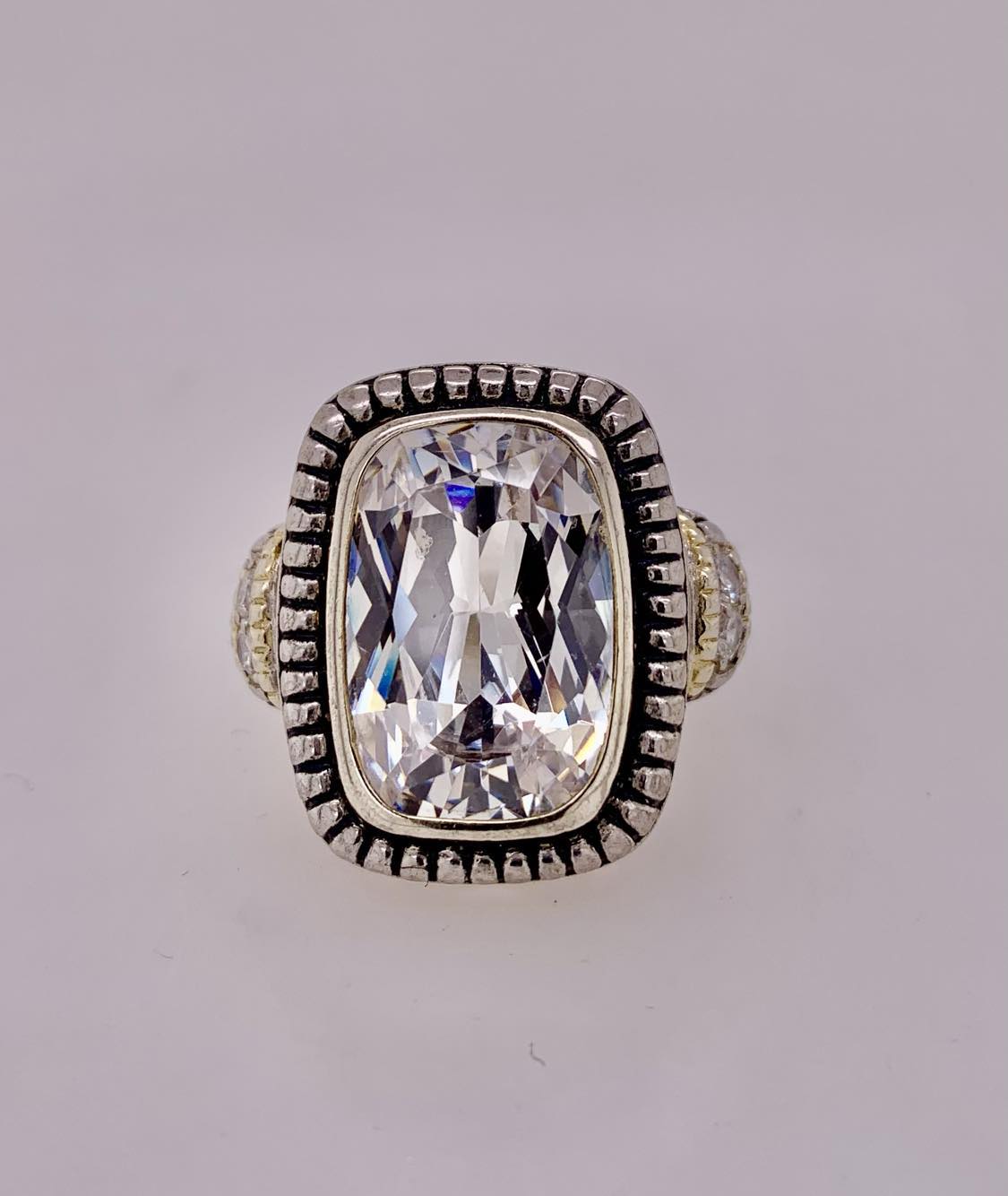 Sterling Silver Cubic Zirconia Ring