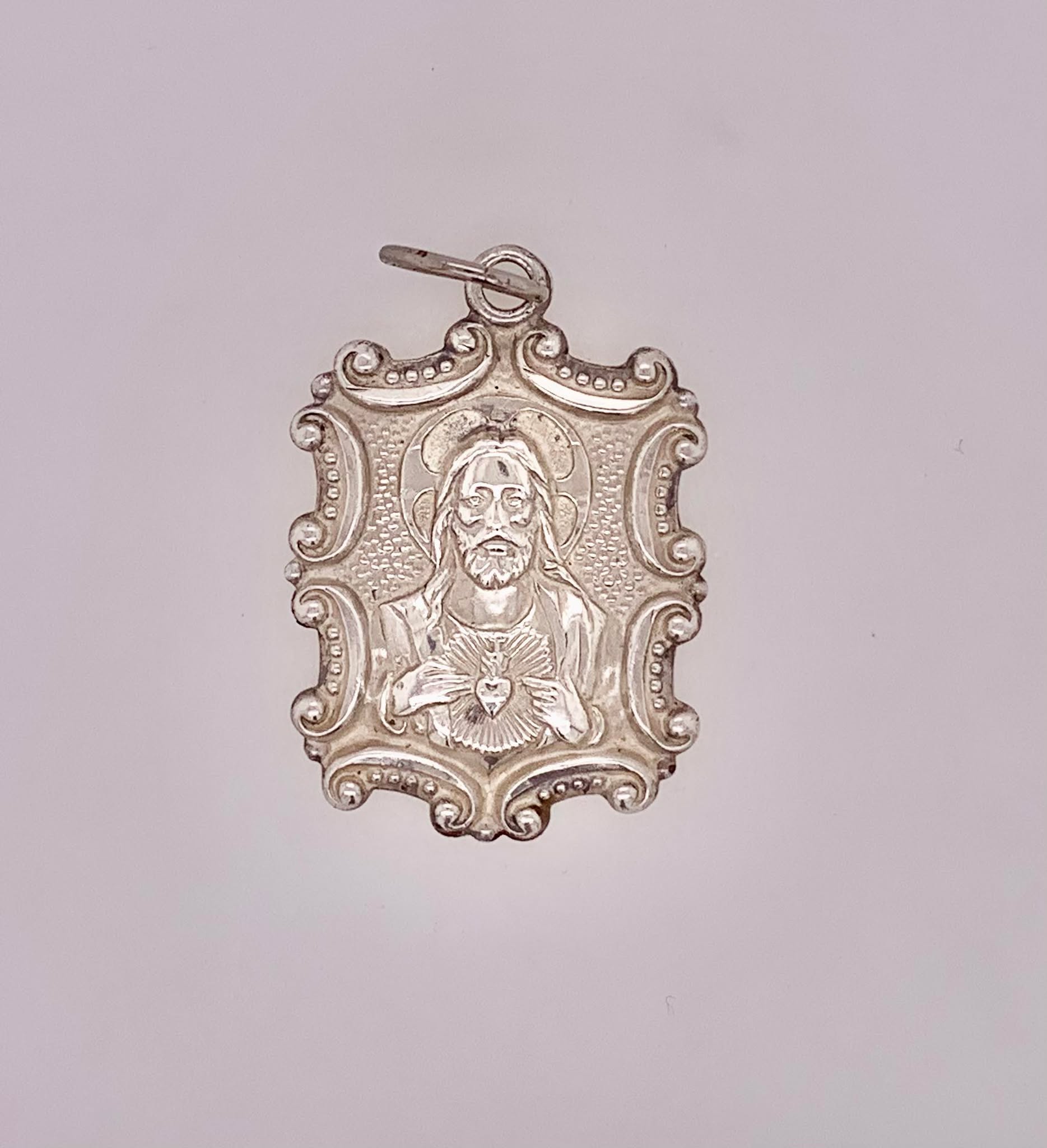 Estate Sacred Heart of Jesus Pendant