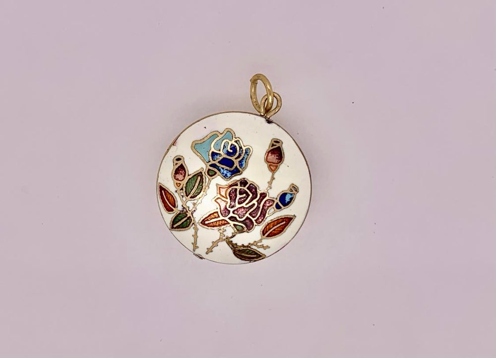 Estate Cloisonne Pendant