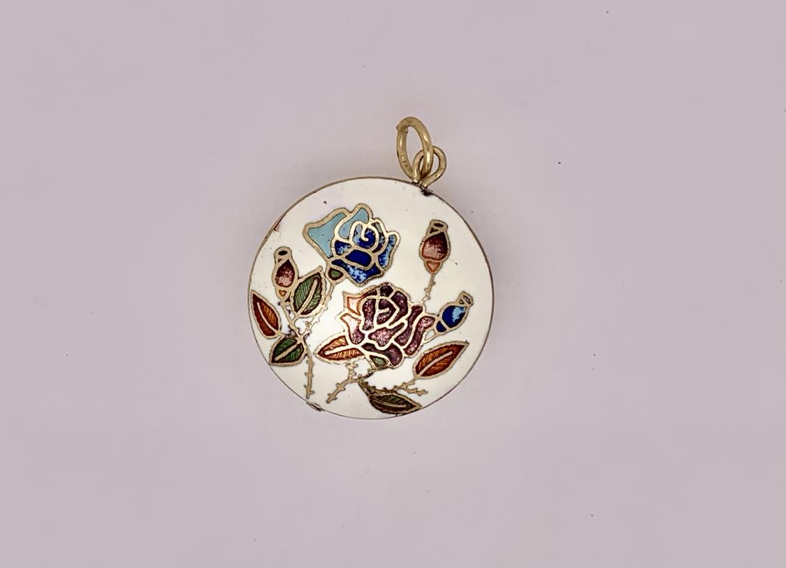 Estate Cloisonne Pendant