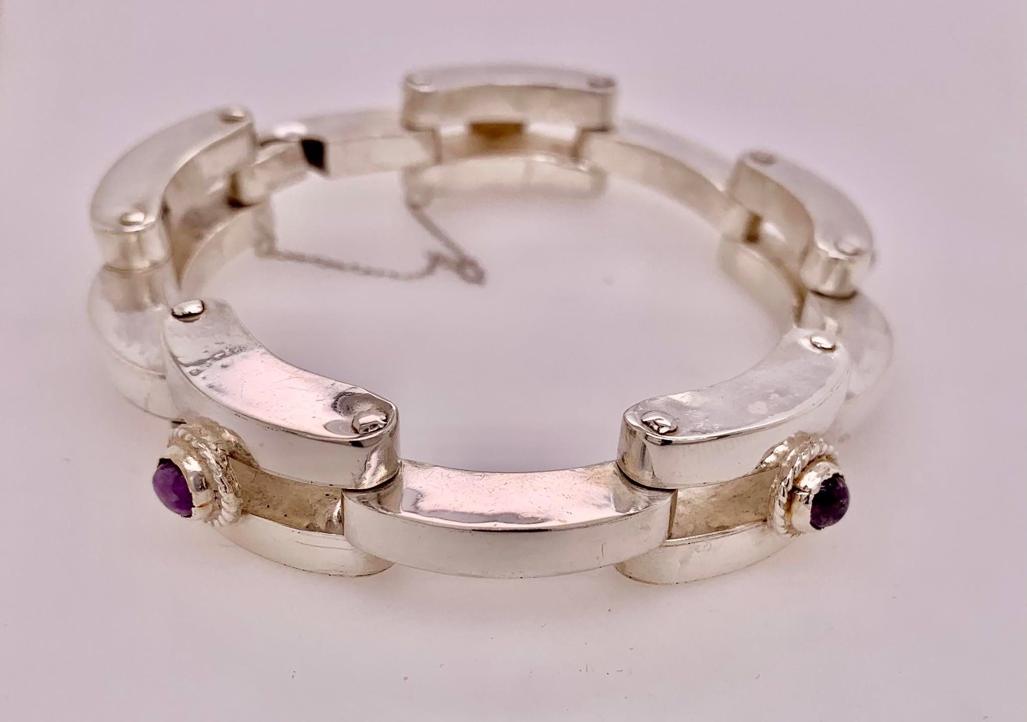 Sterling Silver Link Bracelet