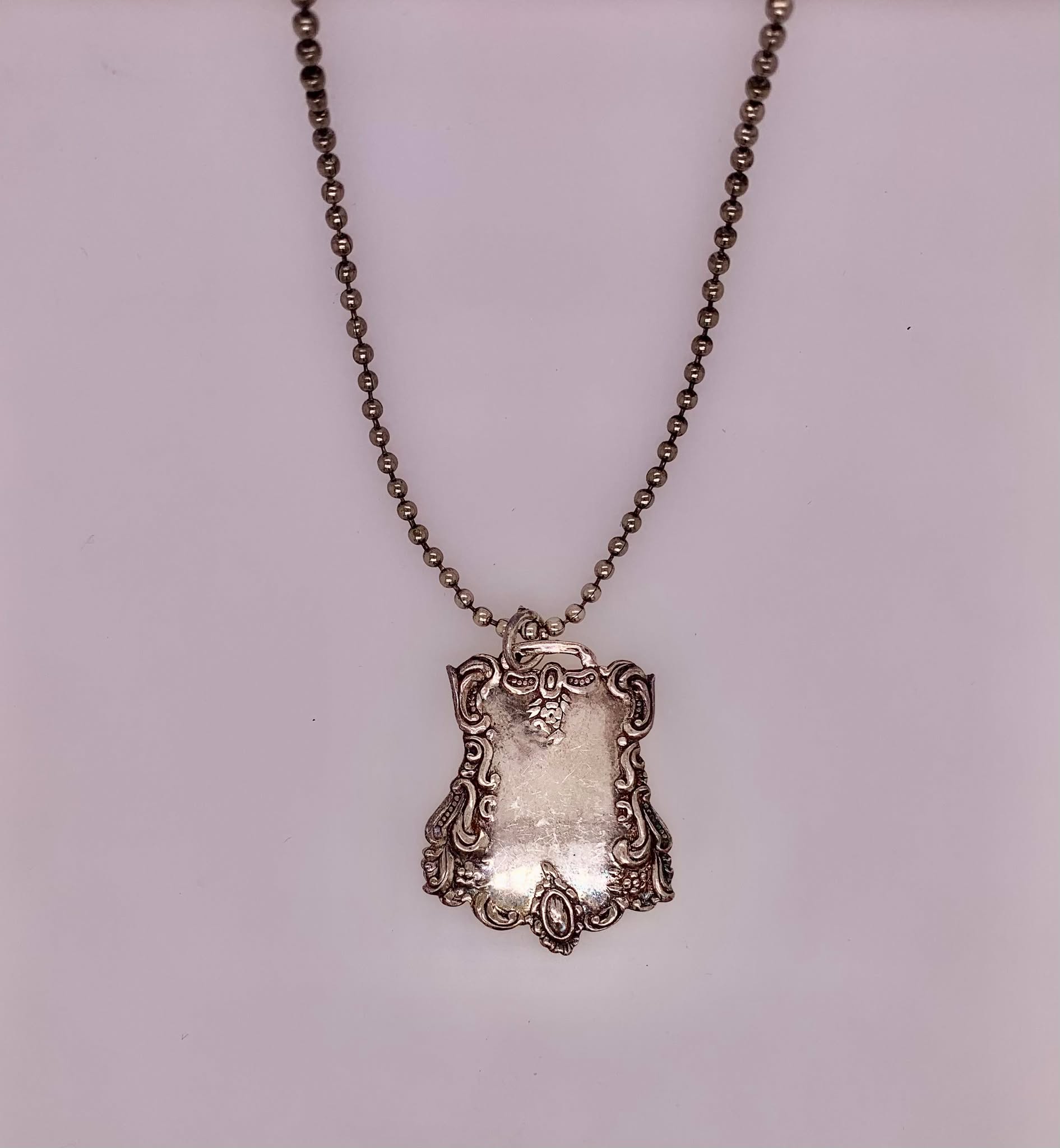 Sterling Silver Engravable Medallion