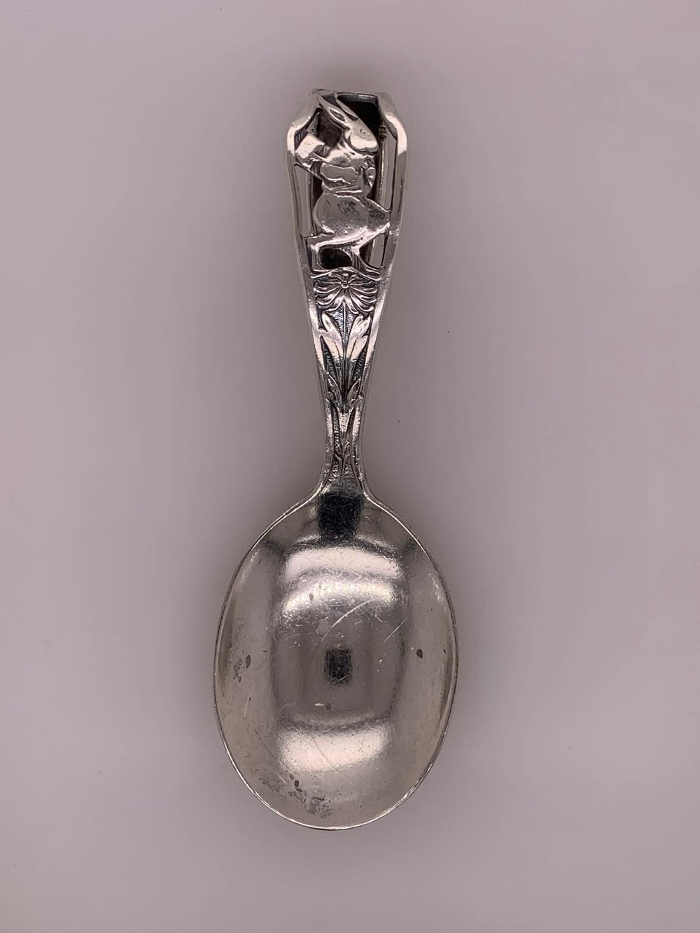 Vintage Sterling Silver Baby Spoon