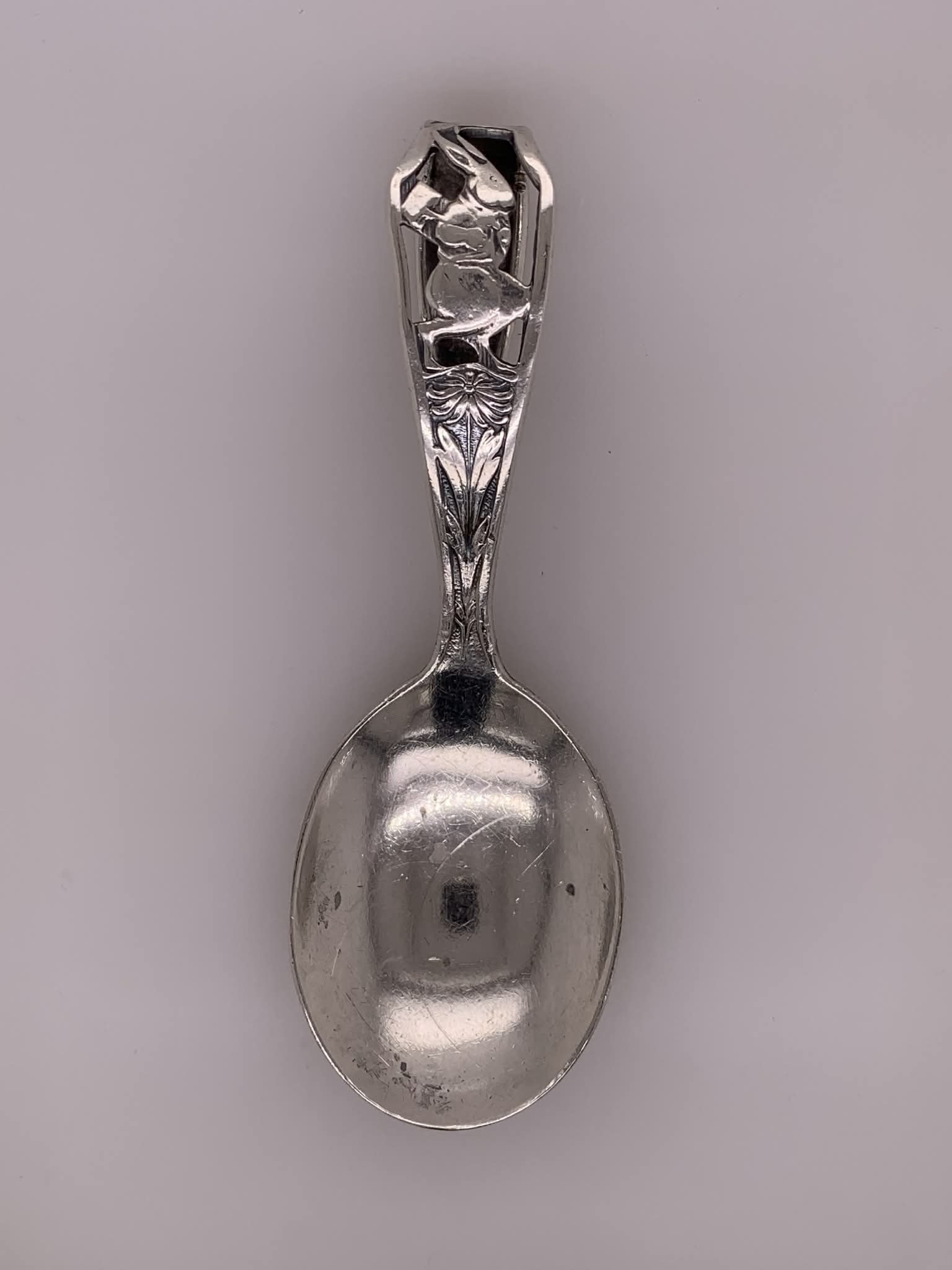Vintage Sterling Silver Baby Spoon