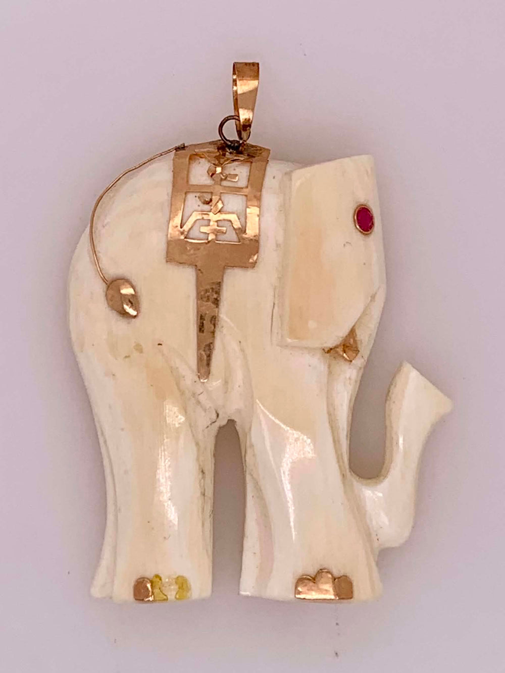 Vintage Elephant Pendant
