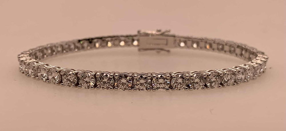 14K LAB Diamond Tennis Bracelet
