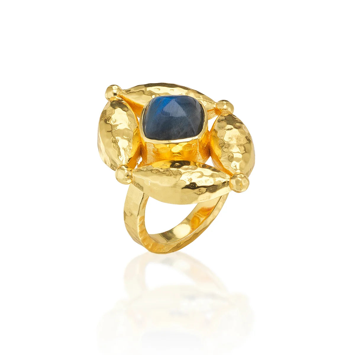 Mystic Eye Blue Labradorite Ring