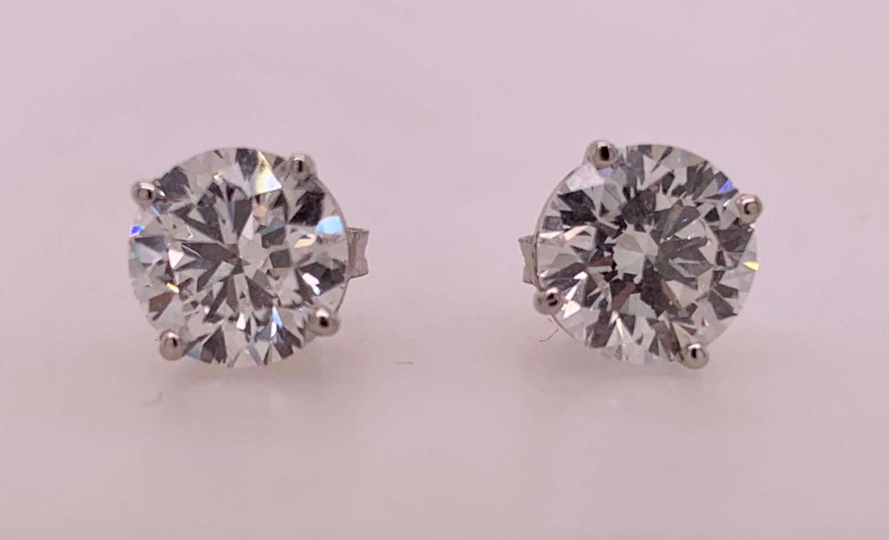 3.00CT.TW. LAB Diamond Stud Earrings