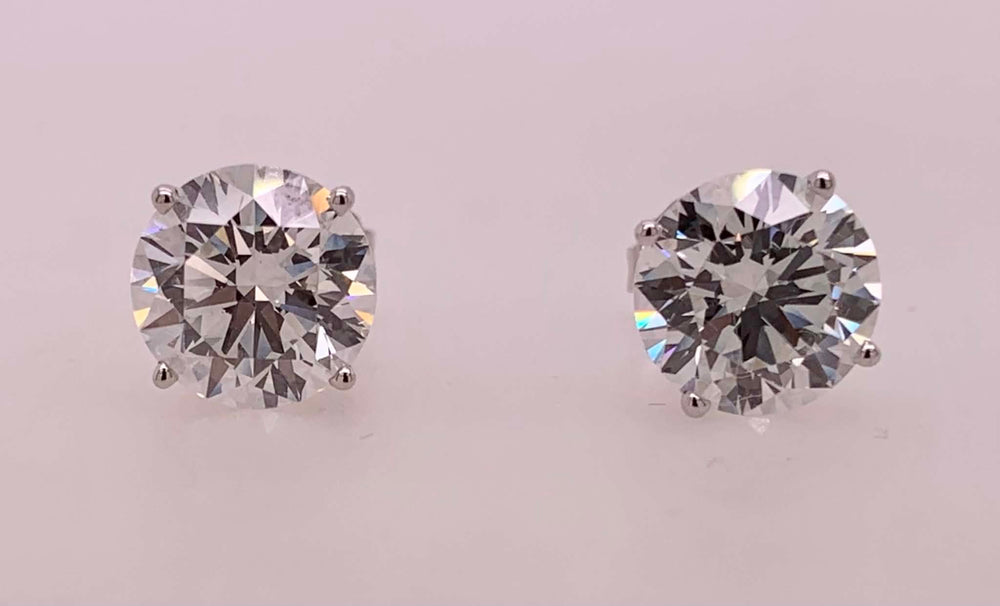 4.00CT.TW. LAB Diamond Stud Earrings