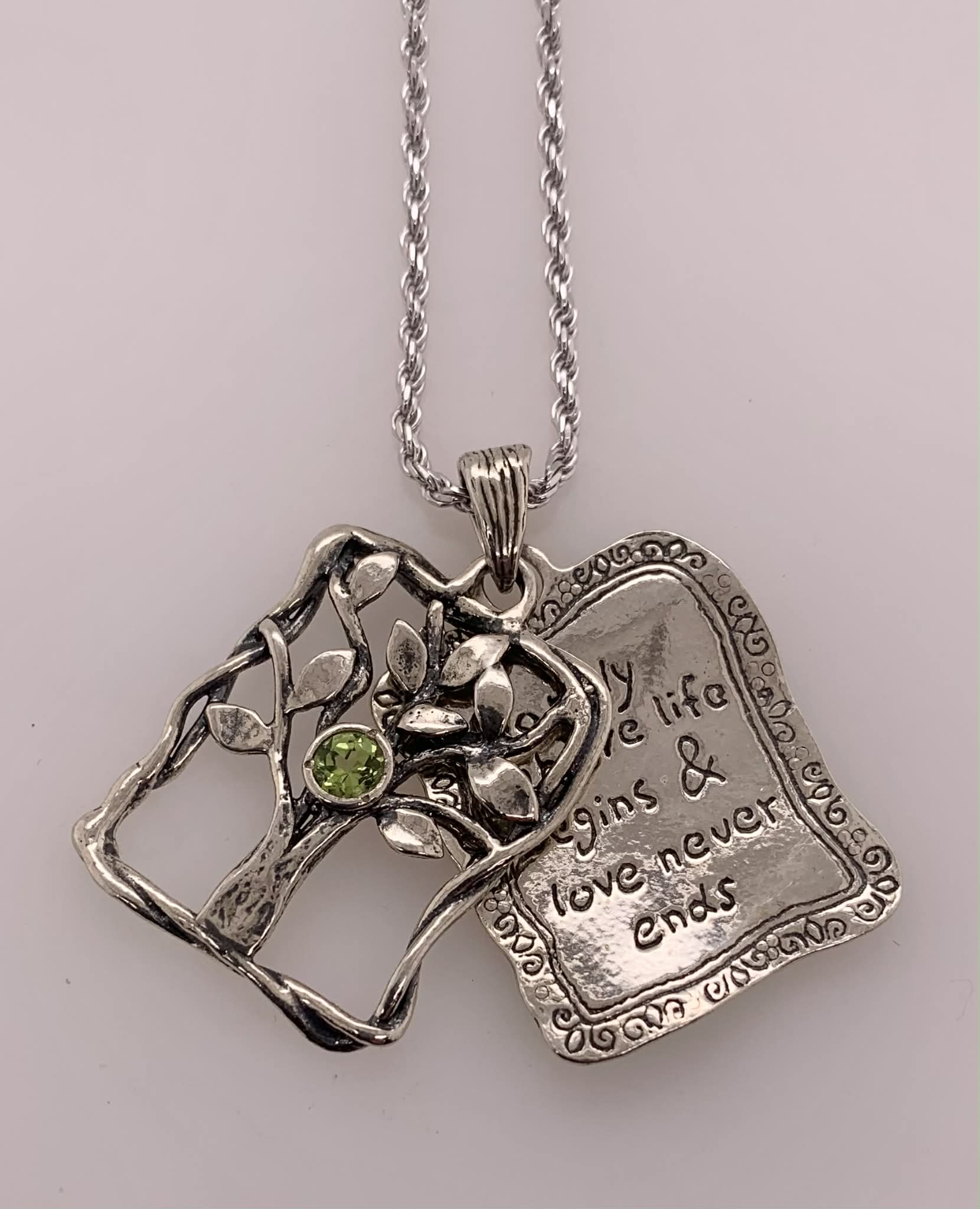 Sterling Tree of Life Pendant