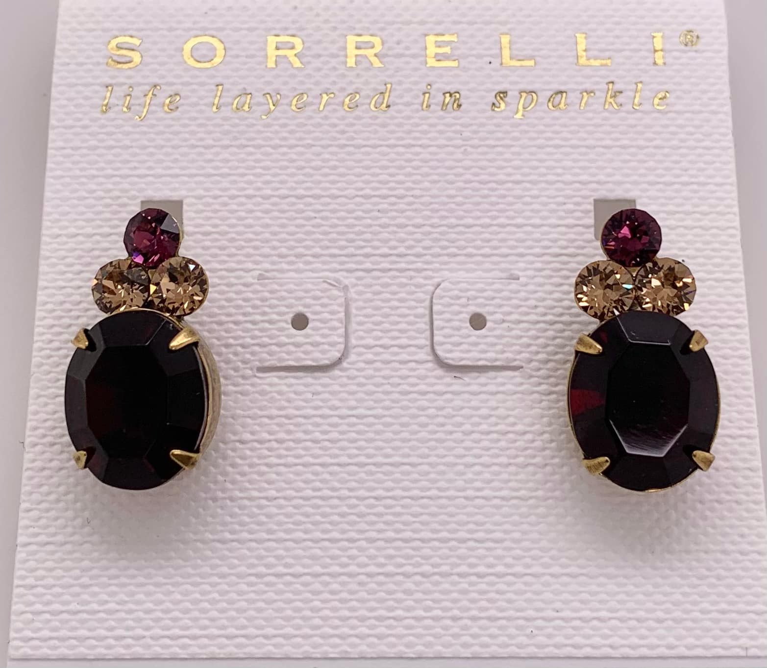 Charming Oval Crystal Earring
