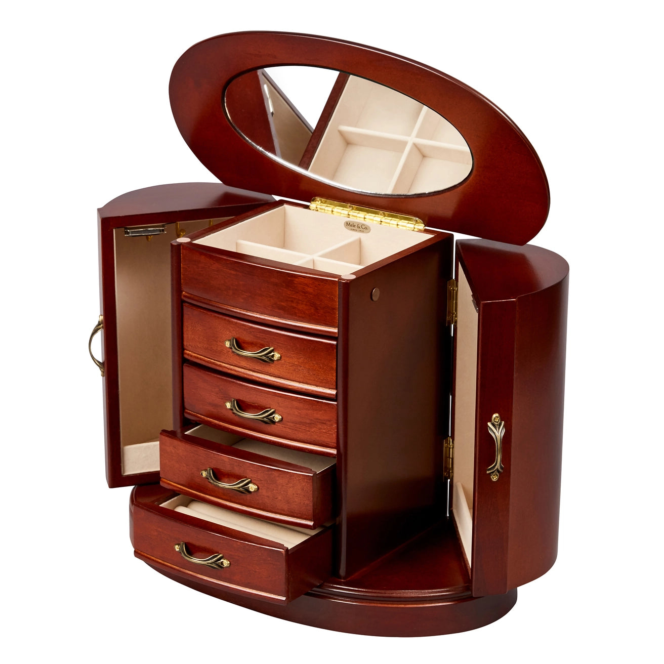 Heloise Walnut Wooden Jewelry Bpx