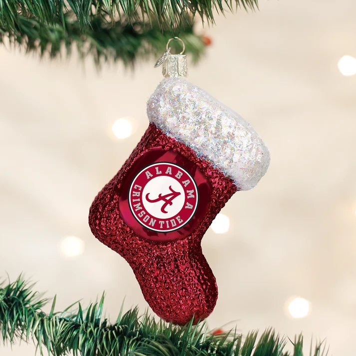 Old World Christmas Alabama Stocking Ornament