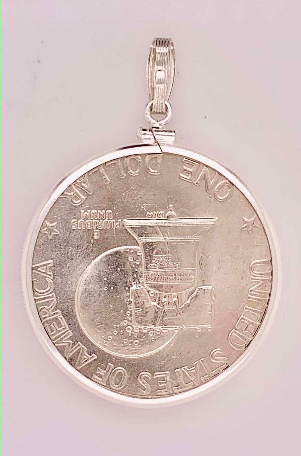 Sterling Silver Liberty Coin Pendant