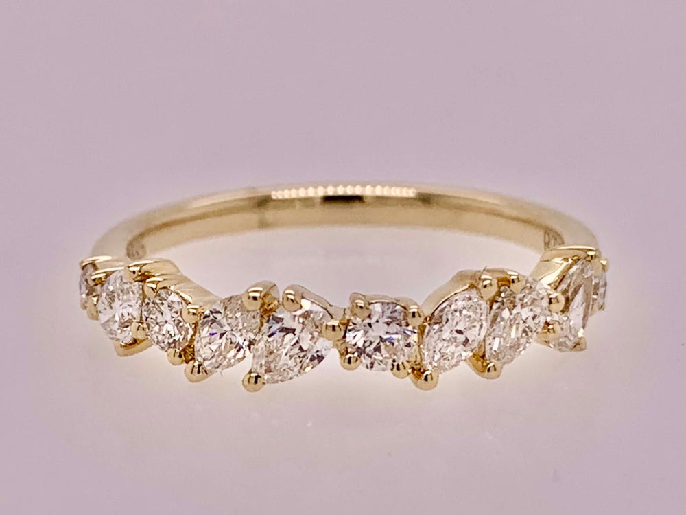 14K Diamond Anniversary Ring