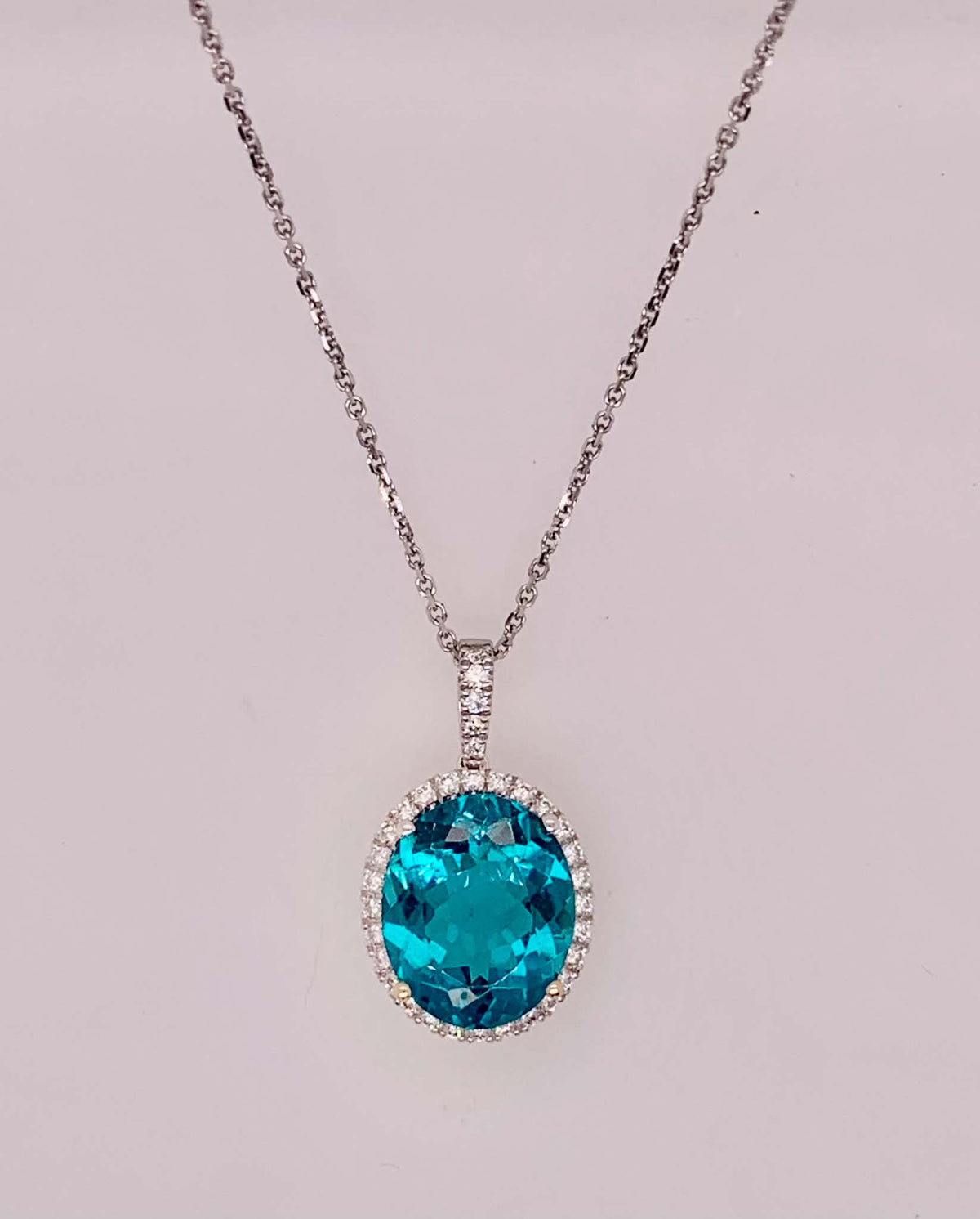 18K Appetite & Diamond Pendant