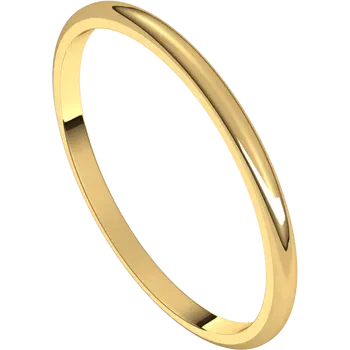 14K Yellow Gold Band