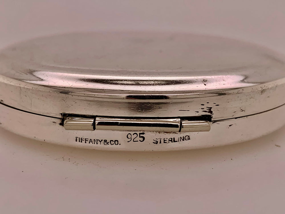 Estate Tiffany & Co. Sterling Compact Mirror