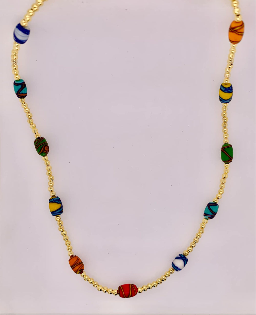 Modern Vintage Fashion Necklace