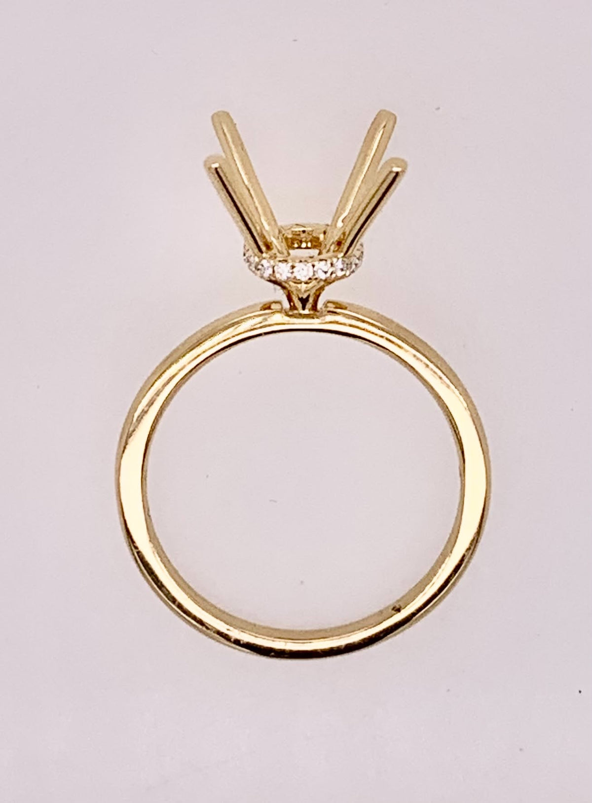 18K Diamond Semi-Mount