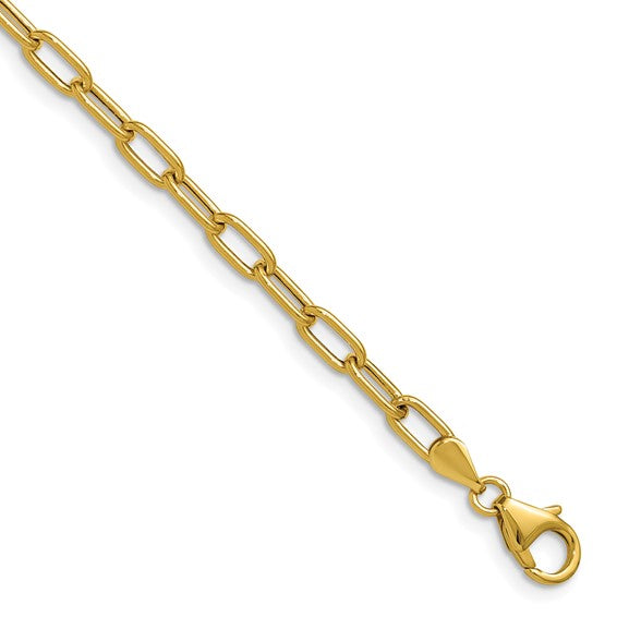 14K Paperclip Chain Necklace